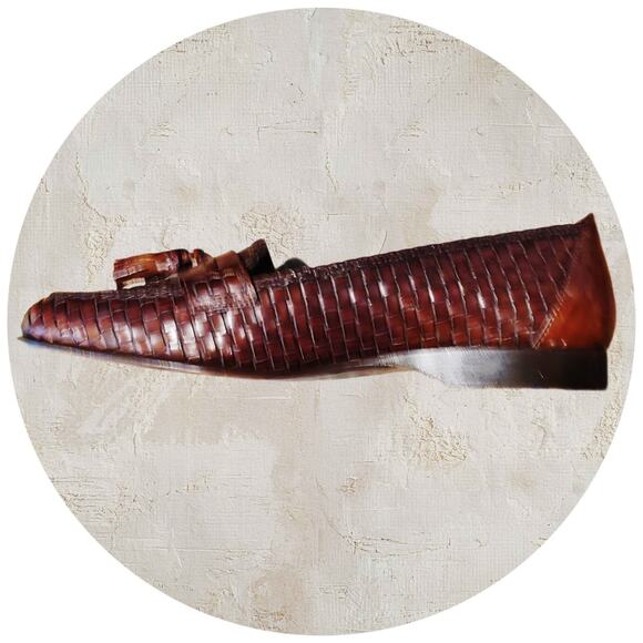 Cole Haan Dark Brown Leather Tassel Loafers - Picture 3 of 8